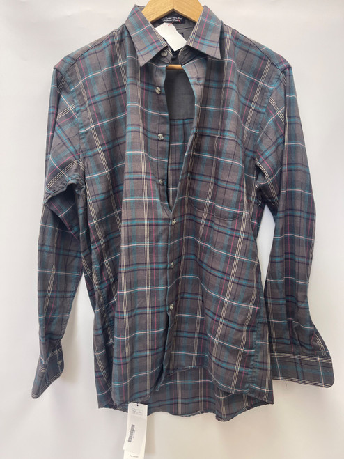 Vist Large View of Product Image Which is Used Burberry Mens Long Sleeve Top S/14-14.5