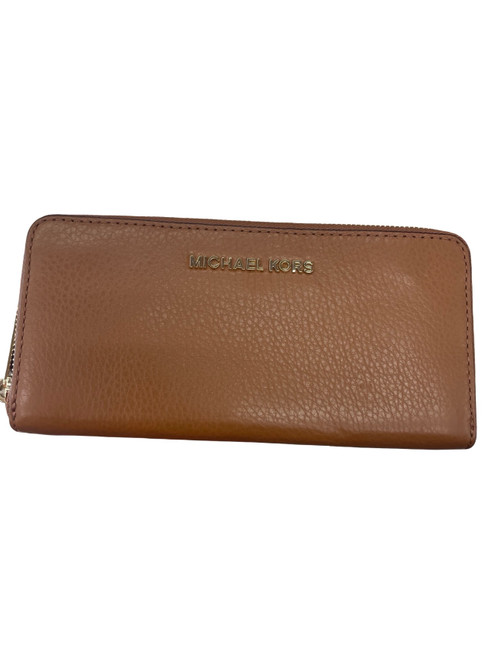 Vist Large View of Product Image Which is Used Michael Michael Kors Leather Wallet