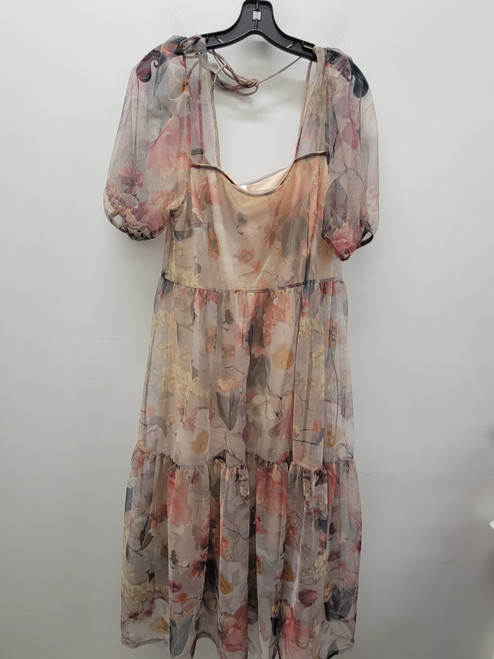 Vist Large View of Product Image Which is Used Tan H & M Long Dress B M-8/10