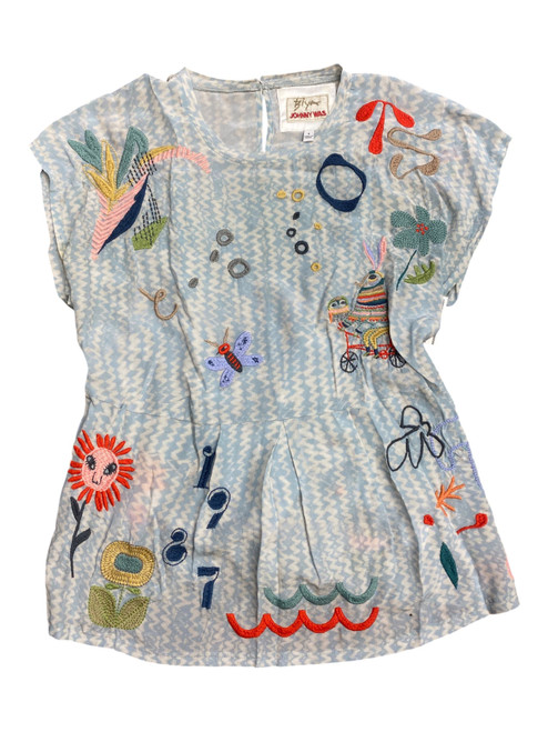 Vist Large View of Product Image Which is Used Johnny Was Short Sleeve Top S-4/6