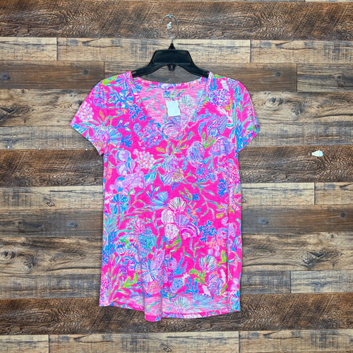 Vist Large View of Product Image Which is Used Lilly Pulitzer Short Sleeve Top S-4/6