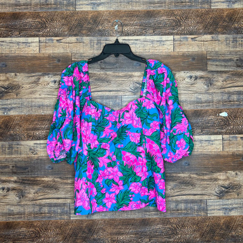 Vist Large View of Product Image Which is Used Lilly Pulitzer Short Sleeve Top L-12/14