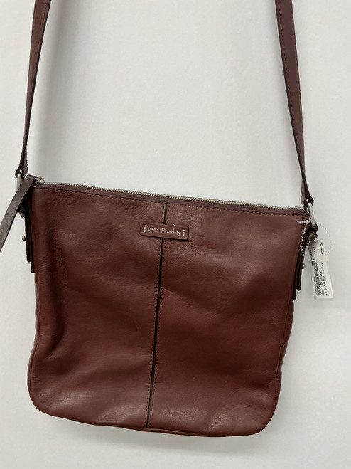 Vist Large View of Product Image Which is Used Vera Bradley Large Leather Handbag