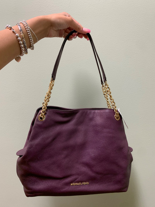 Vist Large View of Product Image Which is Used Michael Michael Kors Small Leather Handbag