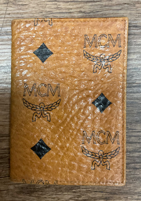 Vist Large View of Product Image Which is Used MCM Munchen Leather Wallet