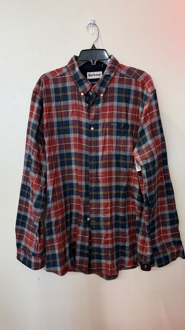 Vist Large View of Product Image Which is Used Barbour Mens Long Sleeve Top XL/17-17.5