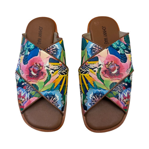 Vist Large View of Product Image Which is Used Johnny Was Sandals 7