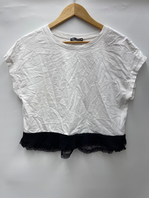 Vist Large View of Product Image Which is Used Zara Short Sleeve Top M-8/10