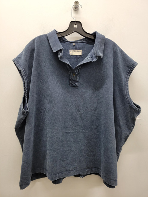 Vist Large View of Product Image Which is Used  Blue Free People Vest L-12/14