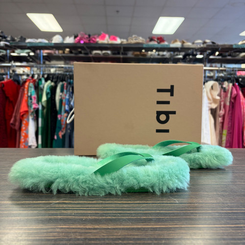 Vist Large View of Product Image Which is Used Tibi Flip Flops 7.5