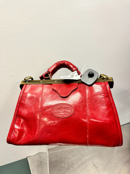 Vist Large View of Product Image Which is Used Calypso Small Leather Handbag
