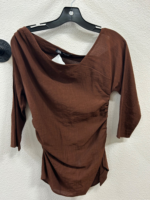 Vist Large View of Product Image Which is Used Zara Long Sleeve Top XS-0/2