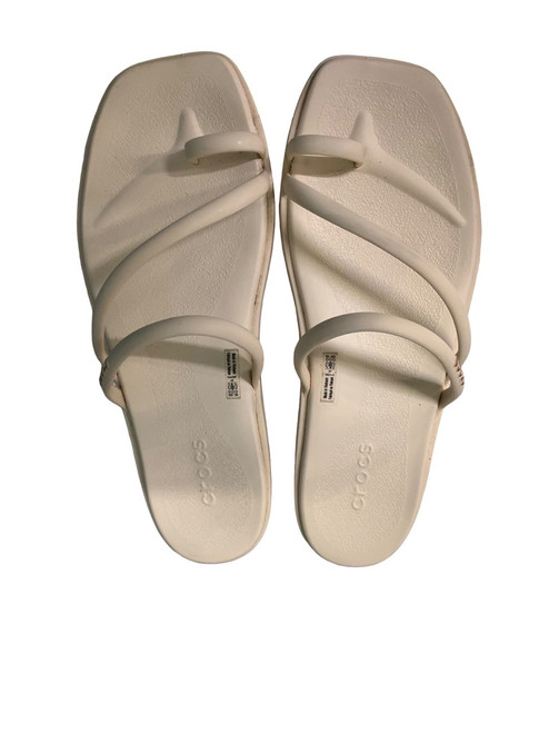Vist Large View of Product Image Which is Used Crocs Wedge Sandals 8