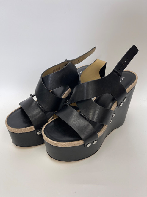 Vist Large View of Product Image Which is Used Michael Michael Kors Wedge Sandals 8