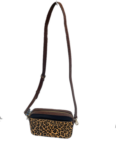 Vist Large View of Product Image Which is Used Chico's Small Leather Handbag