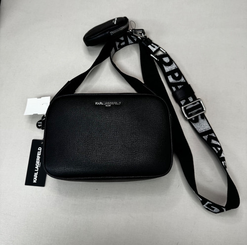 Vist Large View of Product Image Which is Used Karl Lagerfeld Small Leather Handbag