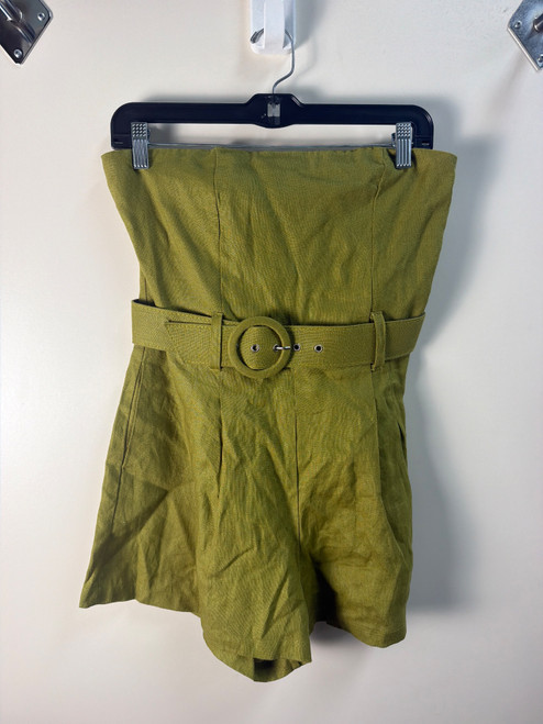 Vist Large View of Product Image Which is Used Olivaceous Romper M-8/10