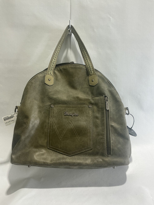 Vist Large View of Product Image Which is Used Wrangler Large Leather Handbag