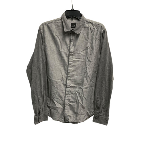 Vist Large View of Product Image Which is Used Armani Exchange Mens Long Sleeve Top L/16-16.5