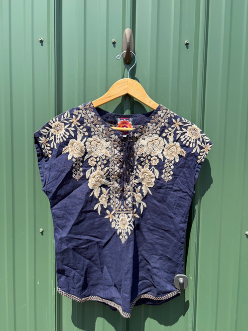 Vist Large View of Product Image Which is Used Johnny Was Short Sleeve Top S-4/6