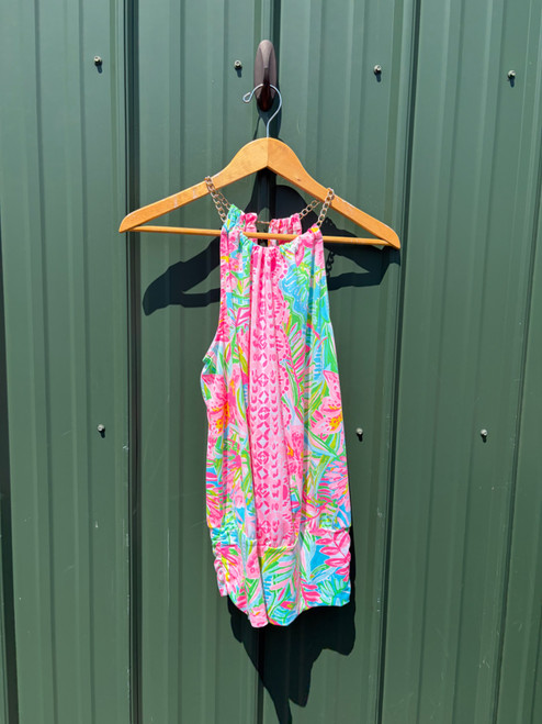 Vist Large View of Product Image Which is Used Lilly Pulitzer Tank Top M-8/10