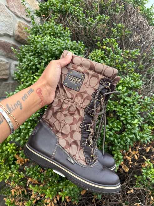 Vist Large View of Product Image Which is Used Coach Ankle Boots 6