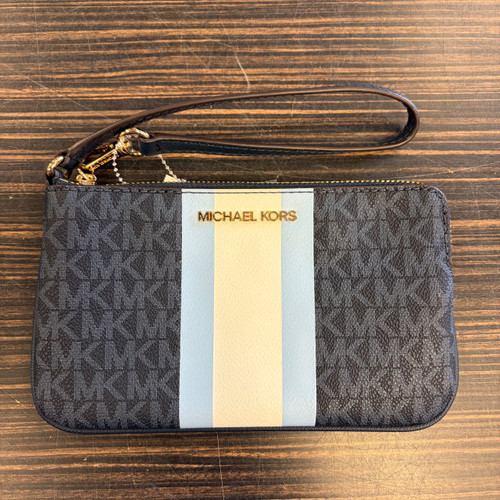 Vist Large View of Product Image Which is Used Michael Michael Kors Leather Wallet