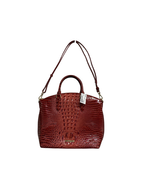 Vist Large View of Product Image Which is Used Brahmin Xlarge Leather Handbag