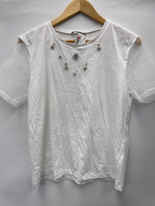 Vist Large View of Product Image Which is Used Zara Short Sleeve Top S-4/6