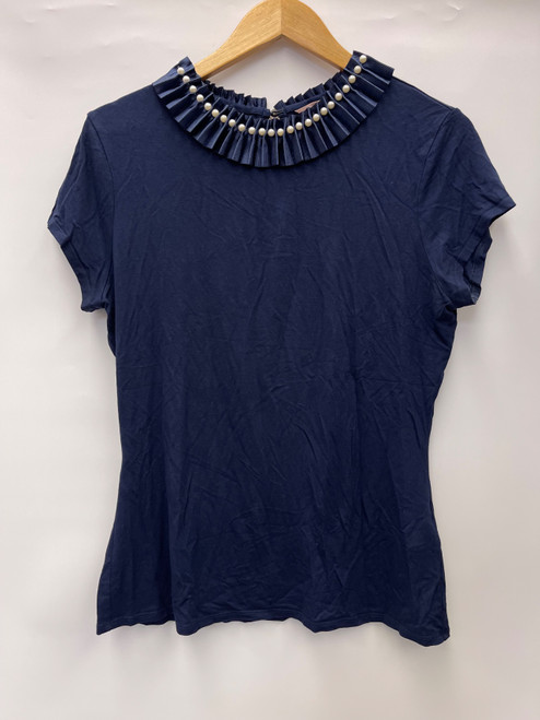 Vist Large View of Product Image Which is Used Ted Baker London Short Sleeve Top S-4/6