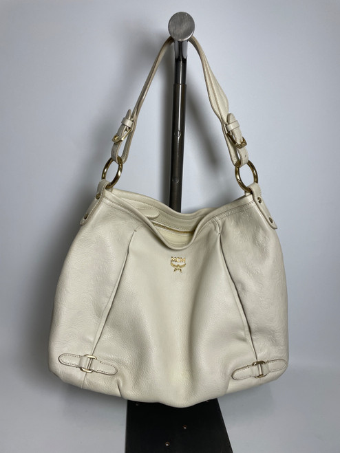 Vist Large View of Product Image Which is Used MCM Munchen Large Leather Handbag