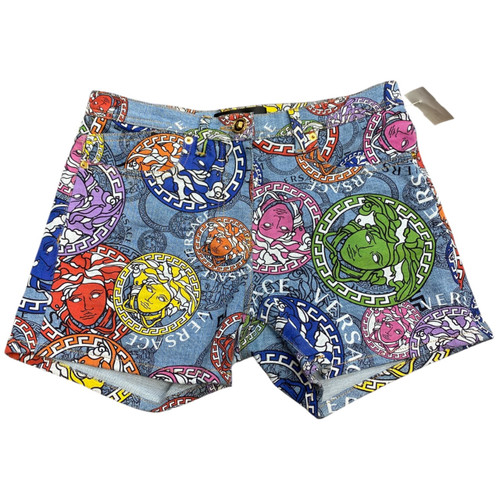 Vist Large View of Product Image Which is Used Versace Shorts 2-26