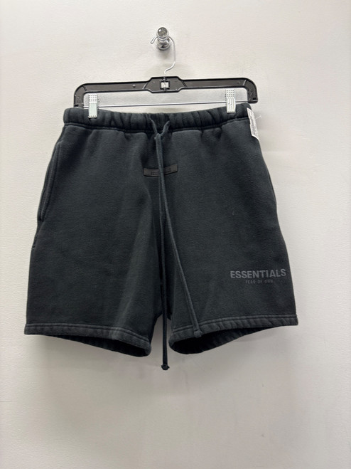 Vist Large View of Product Image Which is Used Black Fear Of God Mens Shorts S