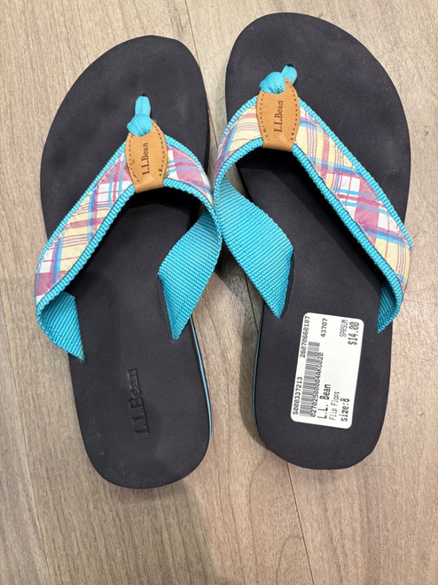 Vist Large View of Product Image Which is Used L.L. Bean Flip Flops 8