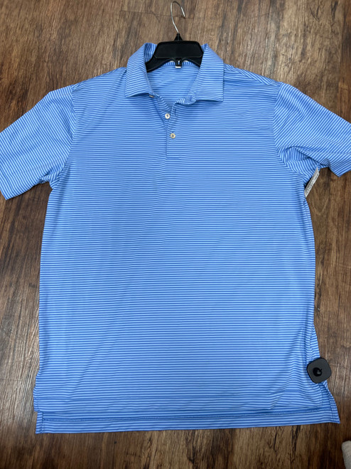 Vist Large View of Product Image Which is Used Peter Millar Mens Short Sleeve Top L/16-16.5