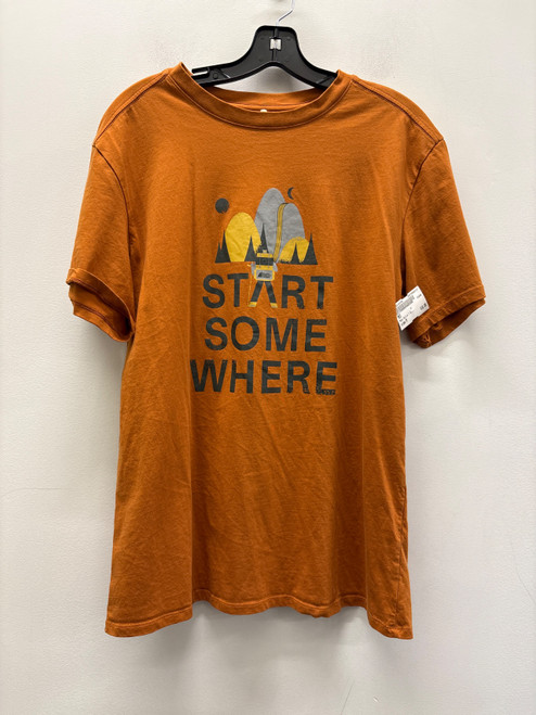 Vist Large View of Product Image Which is Used Orange MEC Mens Active T-Shirt M