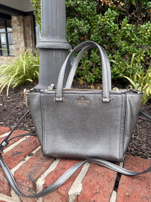 Vist Large View of Product Image Which is Used Kate Spade New York Leather Handbag
