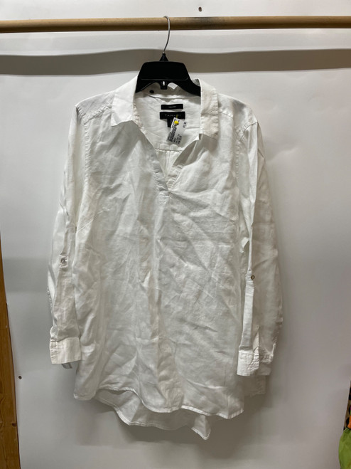 Vist Large View of Product Image Which is Used Tahari Long Sleeve Top 1X-18