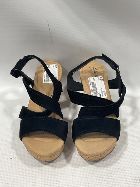 Vist Large View of Product Image Which is Used Clarks Wedge Sandals 8