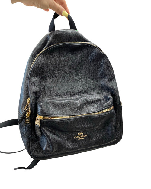 Vist Large View of Product Image Which is Used Coach Large Leather Handbag