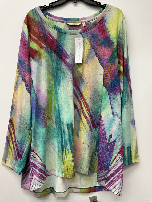 Vist Large View of Product Image Which is Used Soft Surroundings Long Sleeve Top 2X-20
