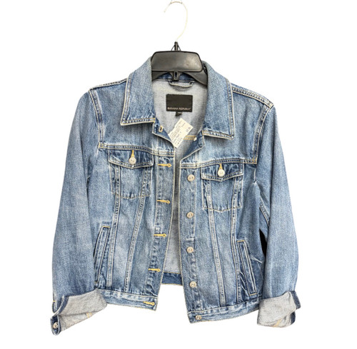 Vist Large View of Product Image Which is Used Banana Republic Denim Jacket S-4/6
