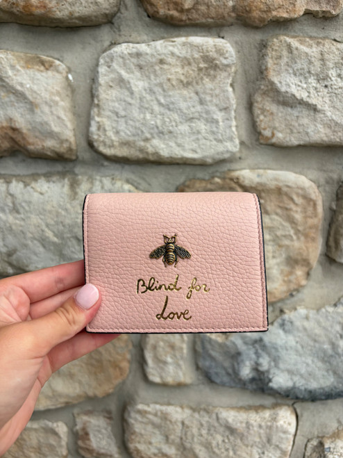 Vist Large View of Product Image Which is Used Gucci bee Leather Wallet