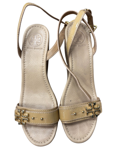Vist Large View of Product Image Which is Used Tory Burch Wedge Sandals 8.5
