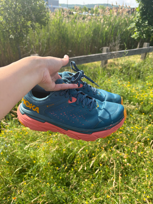Vist Large View of Product Image Which is Used Hoka Performance Shoes 9.5