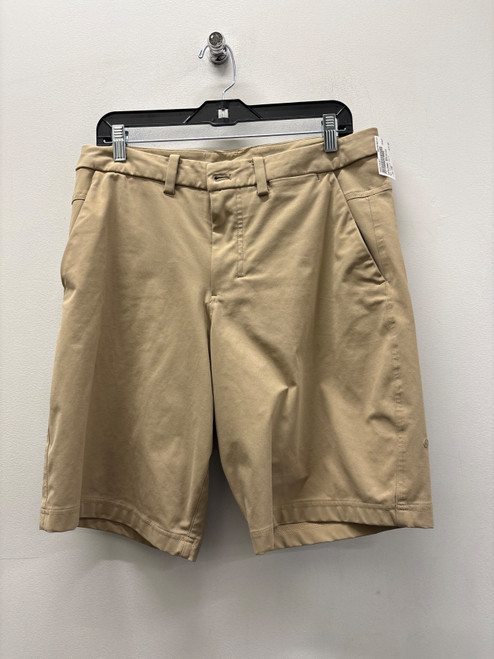 Vist Large View of Product Image Which is Used Tan Lululemon Athletica Mens Athletic Shorts 34W