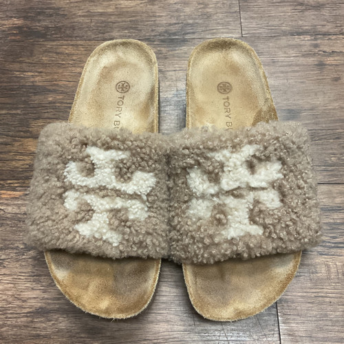Vist Large View of Product Image Which is Used Tory Burch Wedge Sandals 7