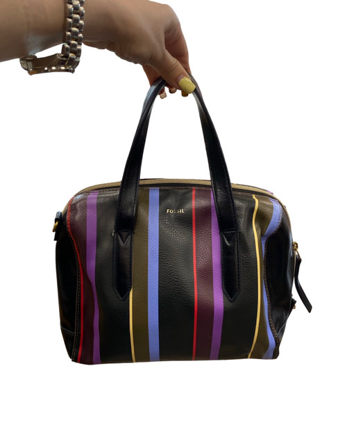 Vist Large View of Product Image Which is Used Fossil Small Leather Handbag