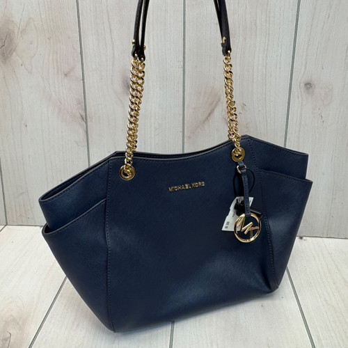 Vist Large View of Product Image Which is Used Michael Kors Large Leather Handbag
