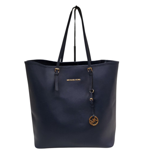 Vist Large View of Product Image Which is Used Michael Michael Kors XL Leather Tote Handbag